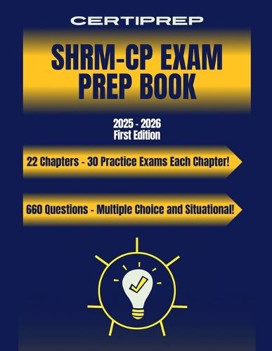 CertiPrep - SHRM-CP Prep Book 2025-2026 First Edition  by Certiprep at Abbey's Bookshop, 