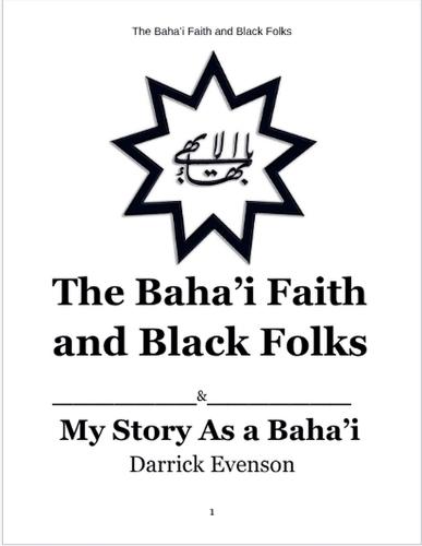 The Baha'i Faith and Black Folks  by Darrick Evenson at Abbey's Bookshop, 