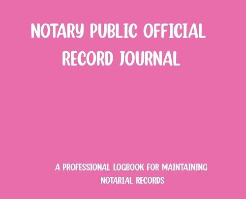 The Essential Notary Journal- Blue