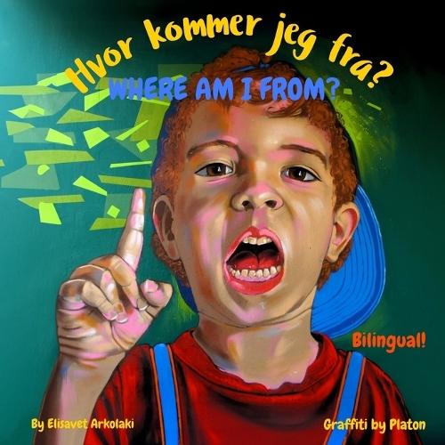 Where am I from (Norwegian / English)  by Platon Street Artist at Abbey's Bookshop, 