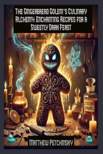 The Gingerbread Golem's Culinary Alchemy: Enchanting Recipes for a Sweetly Dark Feast  by Matthew Petchinsky at Abbey's Bookshop, 
