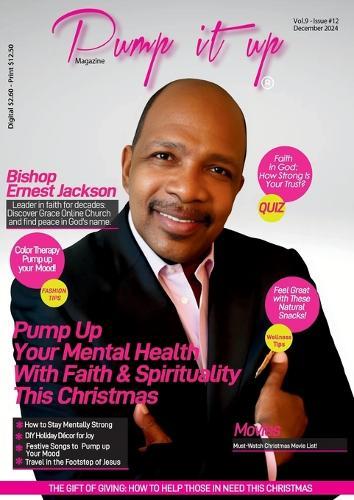 Pump It Up Magazine: Bishop Ernest Jackson & Grace Online Church -Breaking the Silence on Mental Health in Churches  by Sutton at Abbey's Bookshop, 