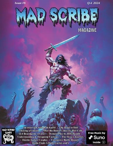 Mad Scribe Magazine Issue #8  by Chris Miller at Abbey's Bookshop, 