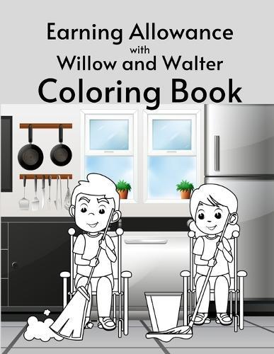 Earning Allowance with Willow and Walter Coloring Book  by Marcy Schaaf at Abbey's Bookshop, 