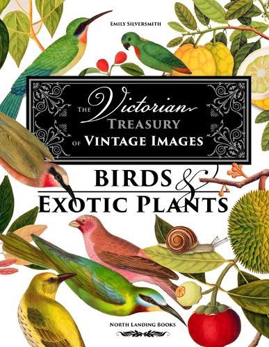 The Victorian Treasury of Vintage Images - Birds and Exotic Plants  by Emily Silversmith at Abbey's Bookshop, 