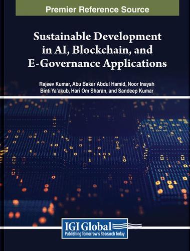 Sustainable Development in AI, Blockchain, and E-Governance Applications  by Rajeev Kumar at Abbey's Bookshop, 