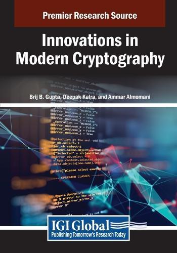 Innovations in Modern Cryptography  by Brij B. Gupta at Abbey's Bookshop, 