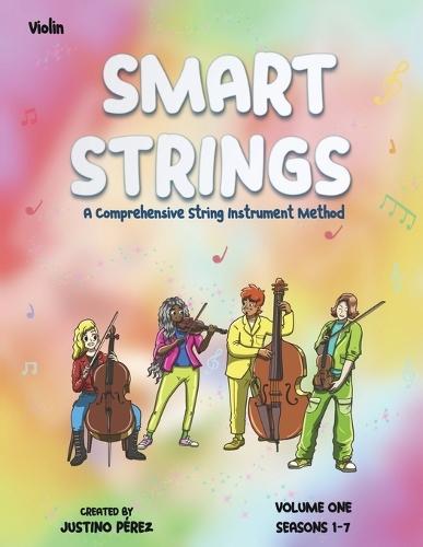 Smart Strings Volume One: Violin-Black and White  by Justino Perez at Abbey's Bookshop, 