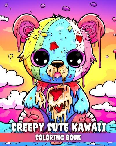 Creepy Cute Kawaii Coloring Book: Spooky and Cute Kawaii Coloring Sheets for Adults and Teens  by Regina Peay at Abbey's Bookshop, 