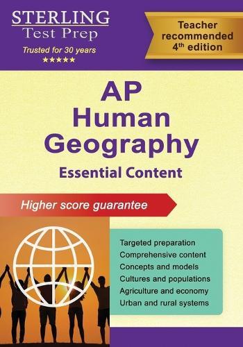 AP Human Geography: Essential Content for Advanced Placement Exam  by Sterling Test Prep at Abbey's Bookshop, 