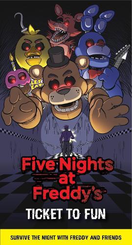 Five Nights at Freddy's: Ticket to Fun Ephemera Kit  by Sarah Madsen at Abbey's Bookshop, 
