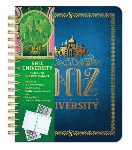 Wicked: Shiz University 12-Month Undated Planner  by Insight Editions at Abbey's Bookshop, 