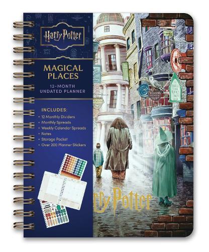 Harry Potter: Magical Places 12-Month Undated Planner  by Insight Editions at Abbey's Bookshop, 