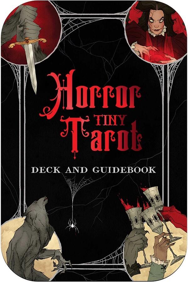 Horror Tiny Tarot Deck and Guidebook  by Minerva Siegel at Abbey's Bookshop, 