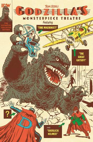 Godzilla’s Monsterpiece Theatre  by Tom Scioli at Abbey's Bookshop, 