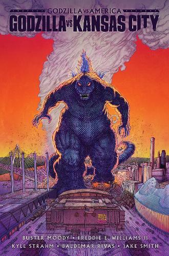 Godzilla Vs. America: Kansas City  by Buster Moody at Abbey's Bookshop, 