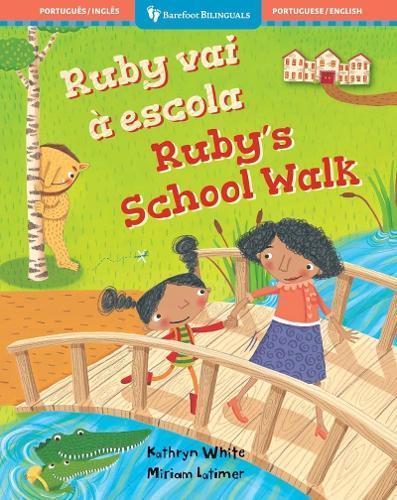 Rubys School Walk (Portuguese / English)  by Kathryn White at Abbey's Bookshop, 