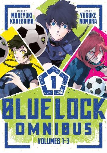 Blue Lock Omnibus 1 (Vol. 1-3)  by Muneyuki Kaneshiro at Abbey's Bookshop, 