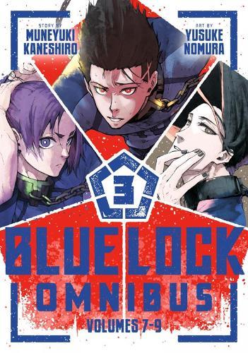 Blue Lock Omnibus 3 (Vol. 7-9)  by Muneyuki Kaneshiro at Abbey's Bookshop, 