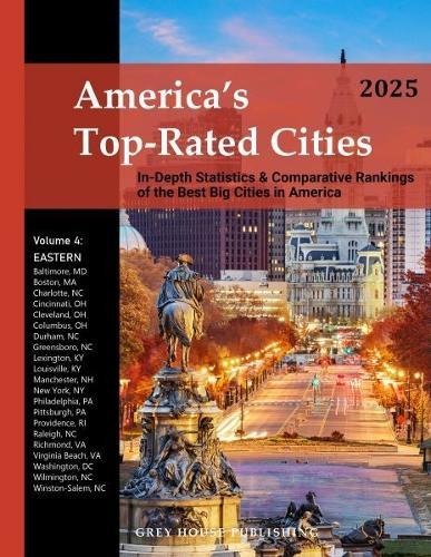 America's Top-Rated Cities, Vol. 4 East, 2025  by David Garoogian at Abbey's Bookshop, 