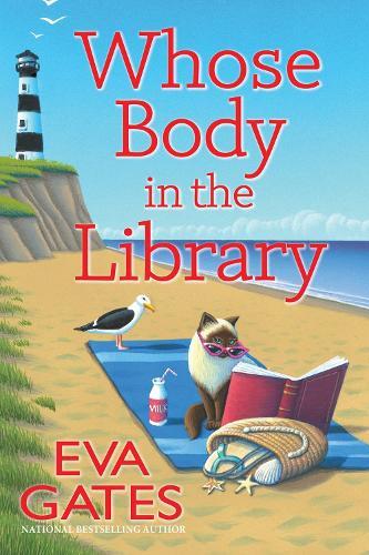 Whose Body in the Library: A Lighthouse Library Mystery  by Eva Gates at Abbey's Bookshop, 