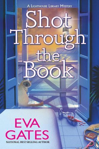 Shot Through the Book: A Lighthouse Library Mystery  by Eva Gates at Abbey's Bookshop, 