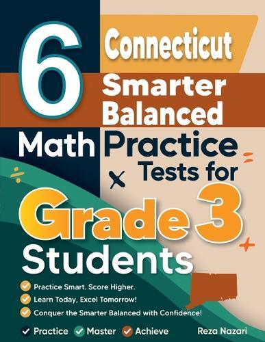 6 Connecticut Smarter Balanced Math Practice Tests for Grade 3 Students ...
