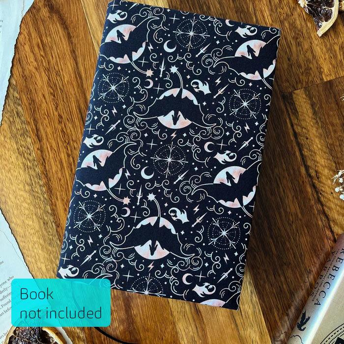 Fourth Wing Large Dust Jacket  by Charlie and Fox at Abbey's Bookshop, 