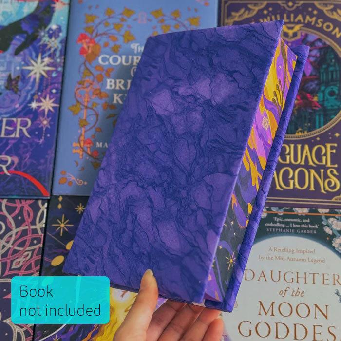 Wisteria Large Dust Jacket  by Charlie and Fox at Abbey's Bookshop, 