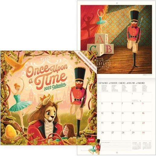 Once Upon A Time 2022 Calendar Once Upon A Time (2022 Calendar Uncoated Paper 30 X 29 Cm) By Legami At Abbey's Bookshop | Cal22041 | Other Merchandise