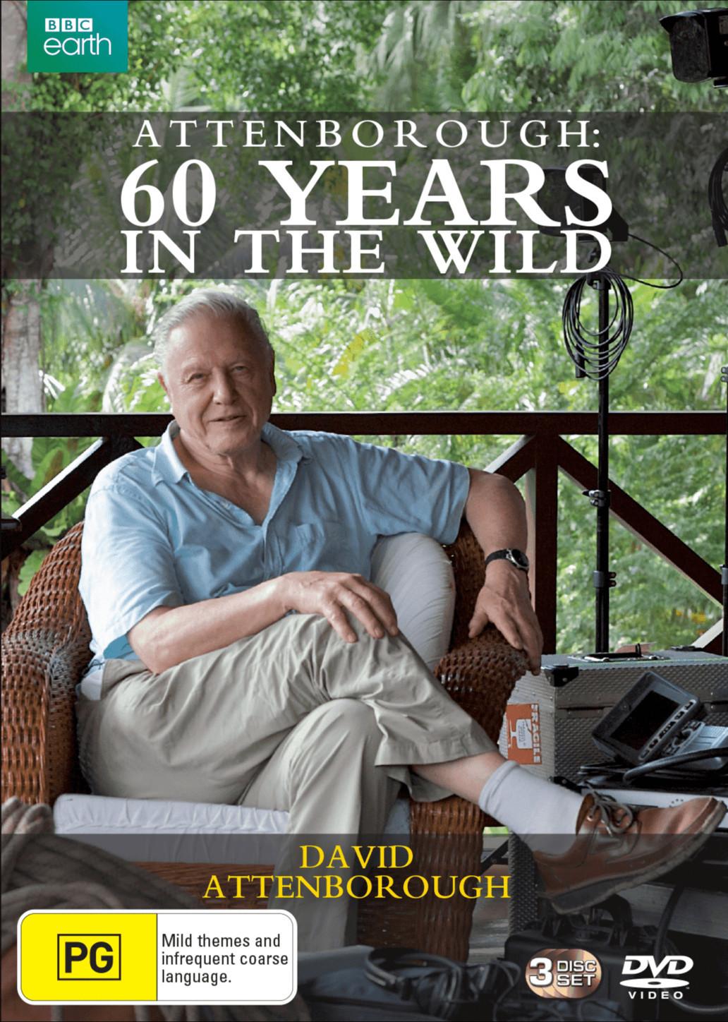 Attenborough: 60 Years in the Wild (Region 4 DVD) (3)