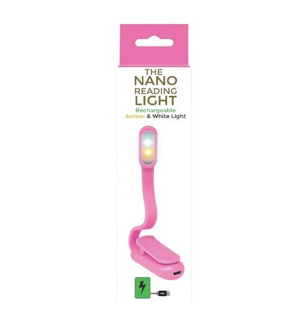 Nano Book Light Rechargeable (Pink)