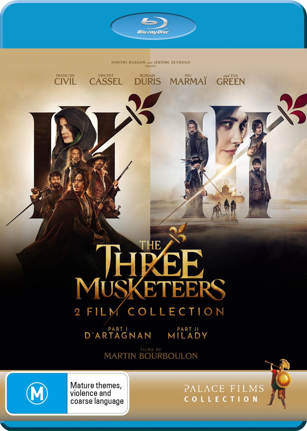 Three Musketeers: 2 Film Collection (BluRay B DVD)  by Martin Bourboulon at Abbey's Bookshop, 