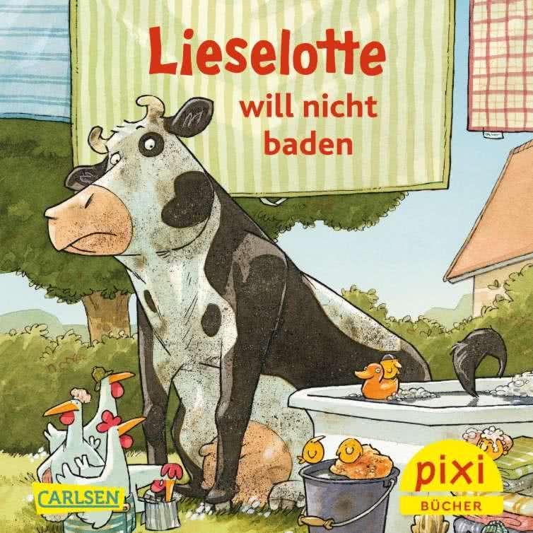 Lieselotte Will Nicht Baden (#2703 Pixi)  by Alexander Steffensmeier at Abbey's Bookshop, 